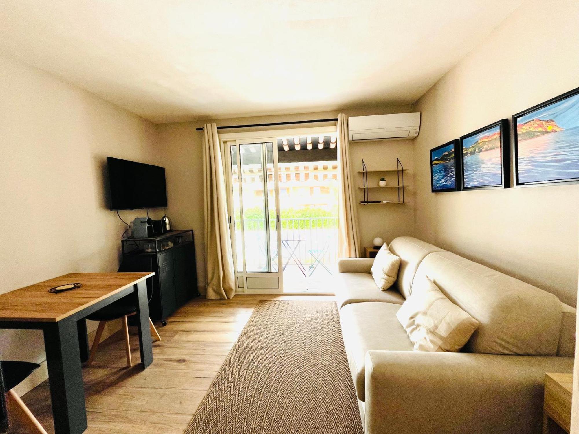 Studio Cosy En Bord De Mer Saint-Cyr-sur-Mer Exterior foto